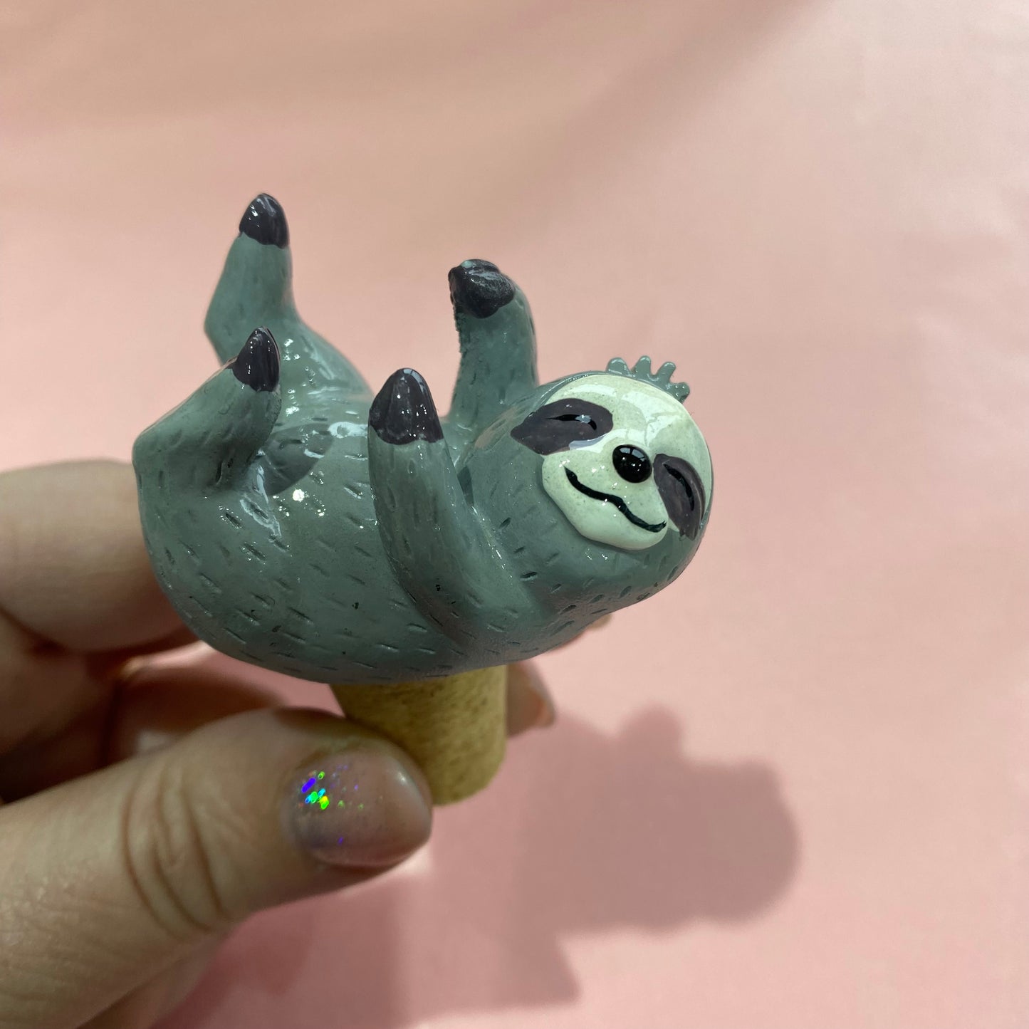 Sloth Bottle Stopper