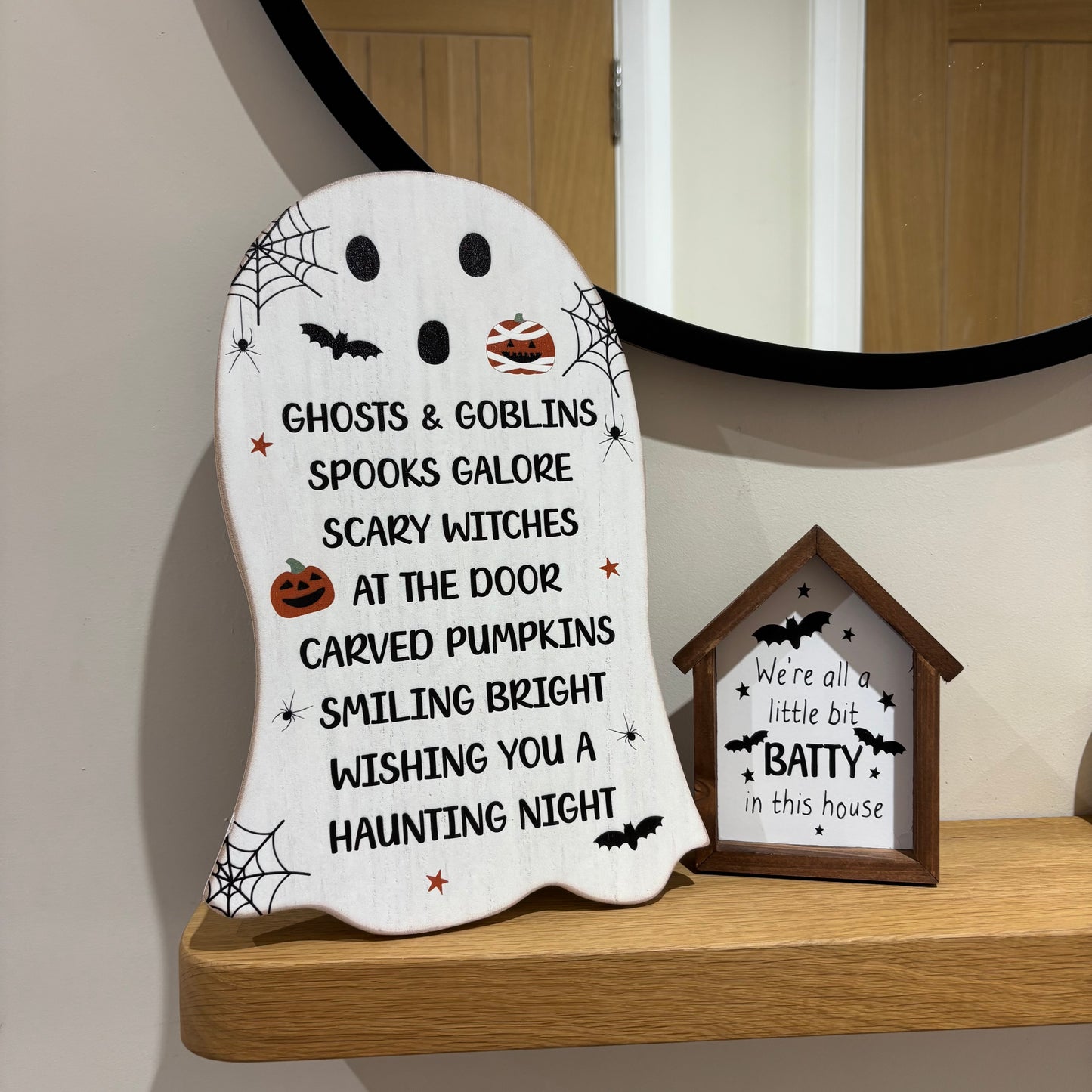 Spooktacular Halloween mini frames houses