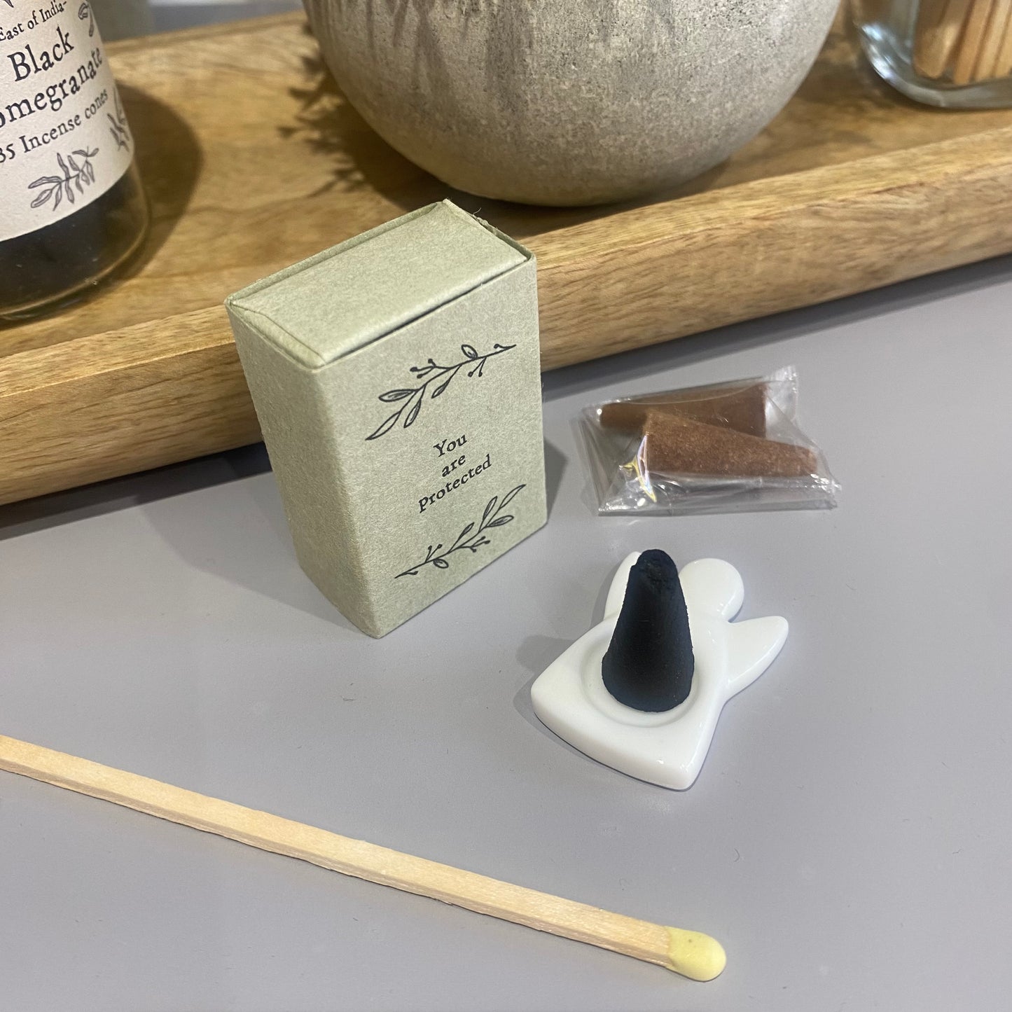 Jar of Incense cones - choose scent