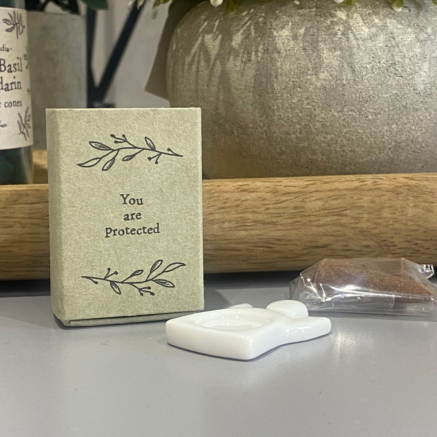 Matchbox incense cone - different styles