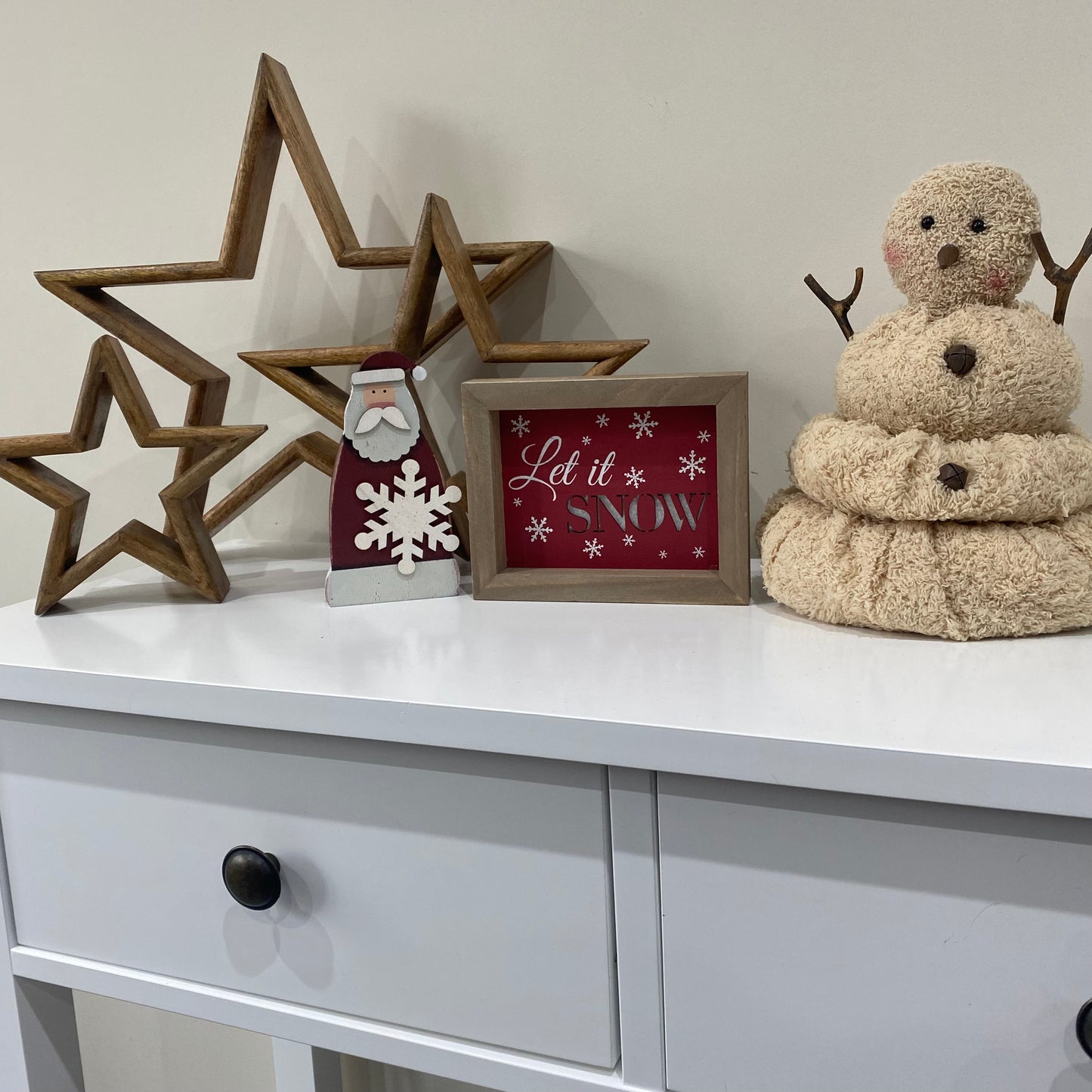 Large Melting Snowman
