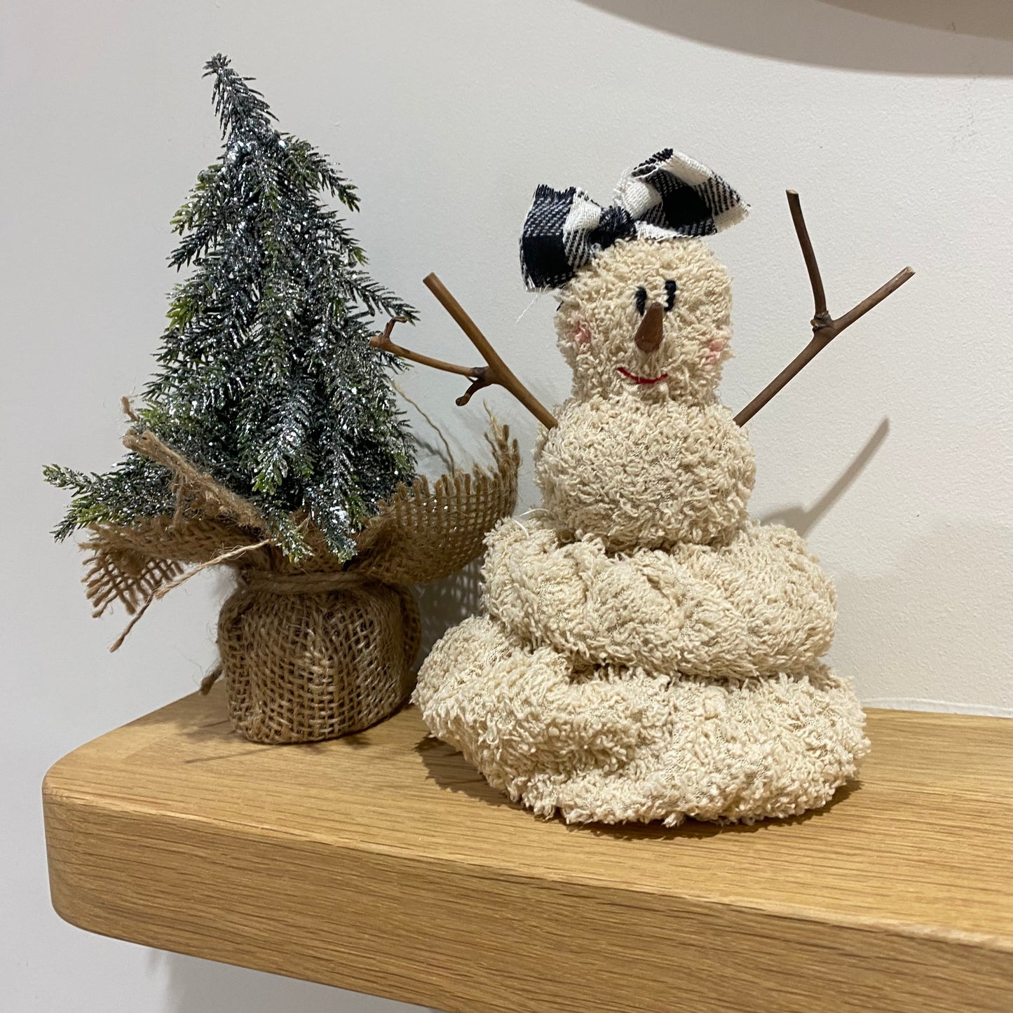 Melting Snow girl with bow