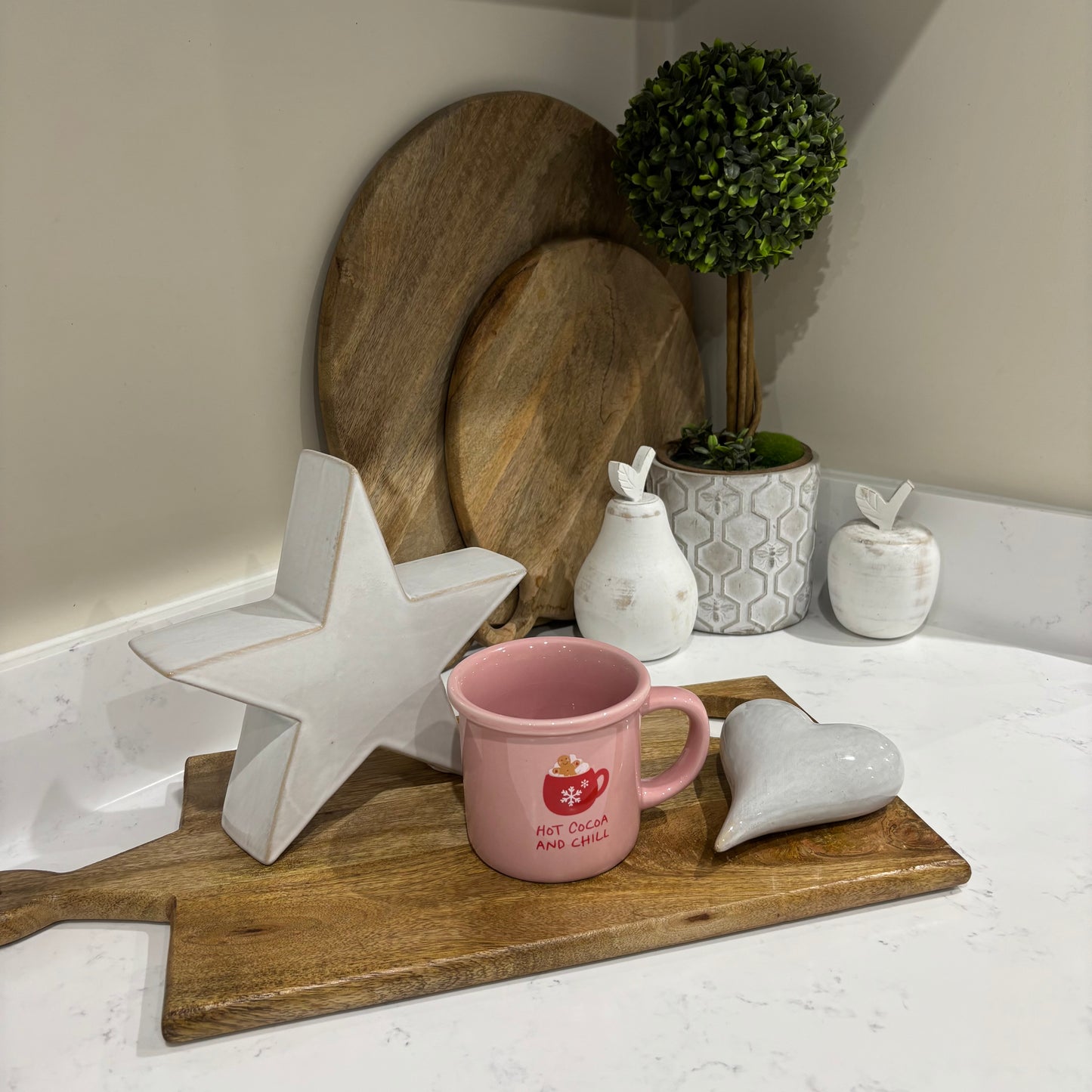 Heart Cut out chopping board