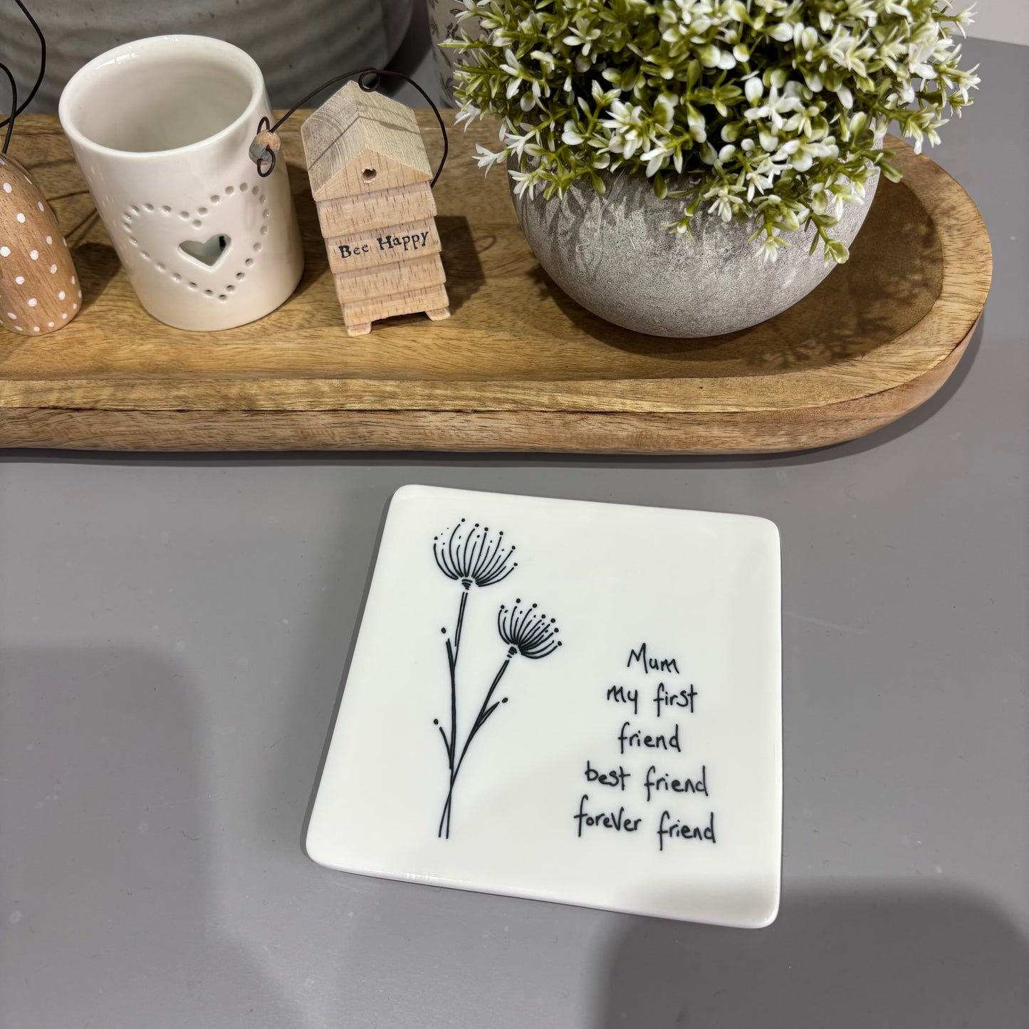 Mum, My first best friend coaster