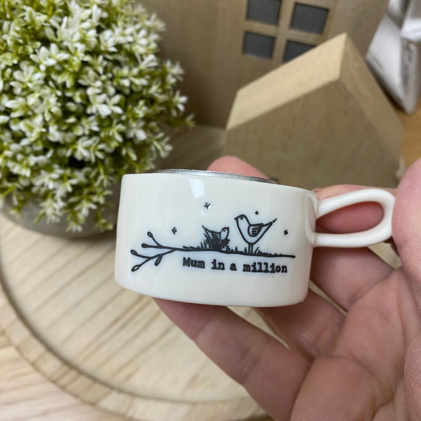 Mum In A Million Tealight Holder