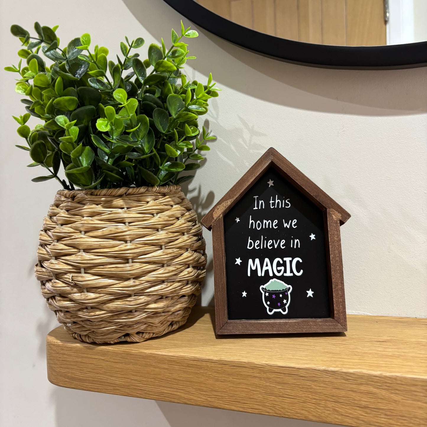 Spooktacular Halloween mini frames houses