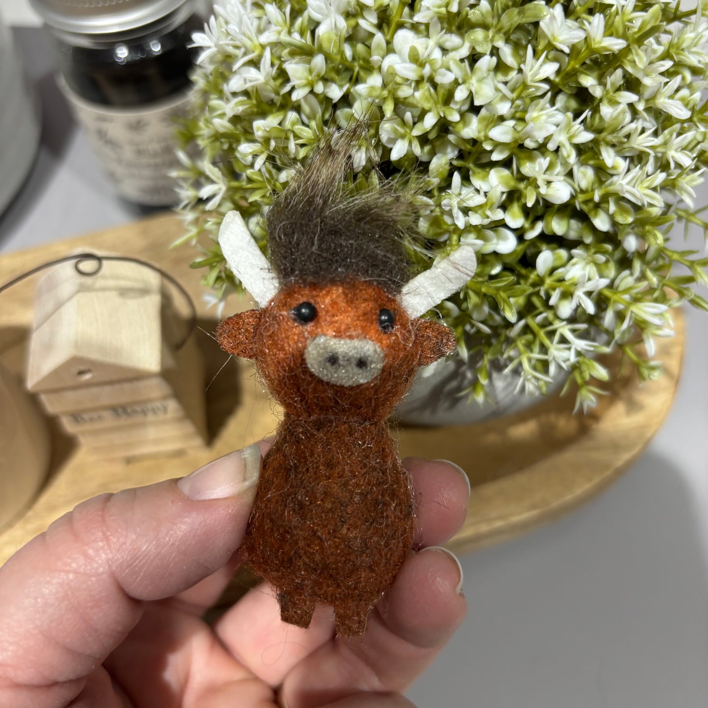 Love Moo till the cows come home, Highland Cow Keepsake