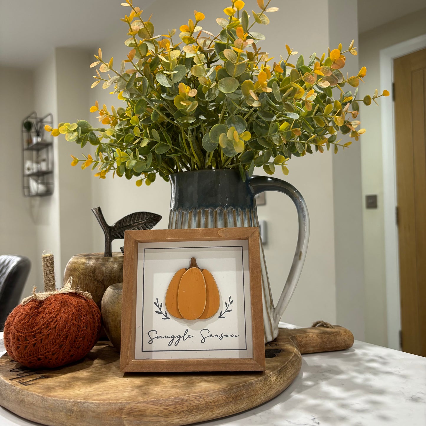 Harvest Pumpkin wooden plaques