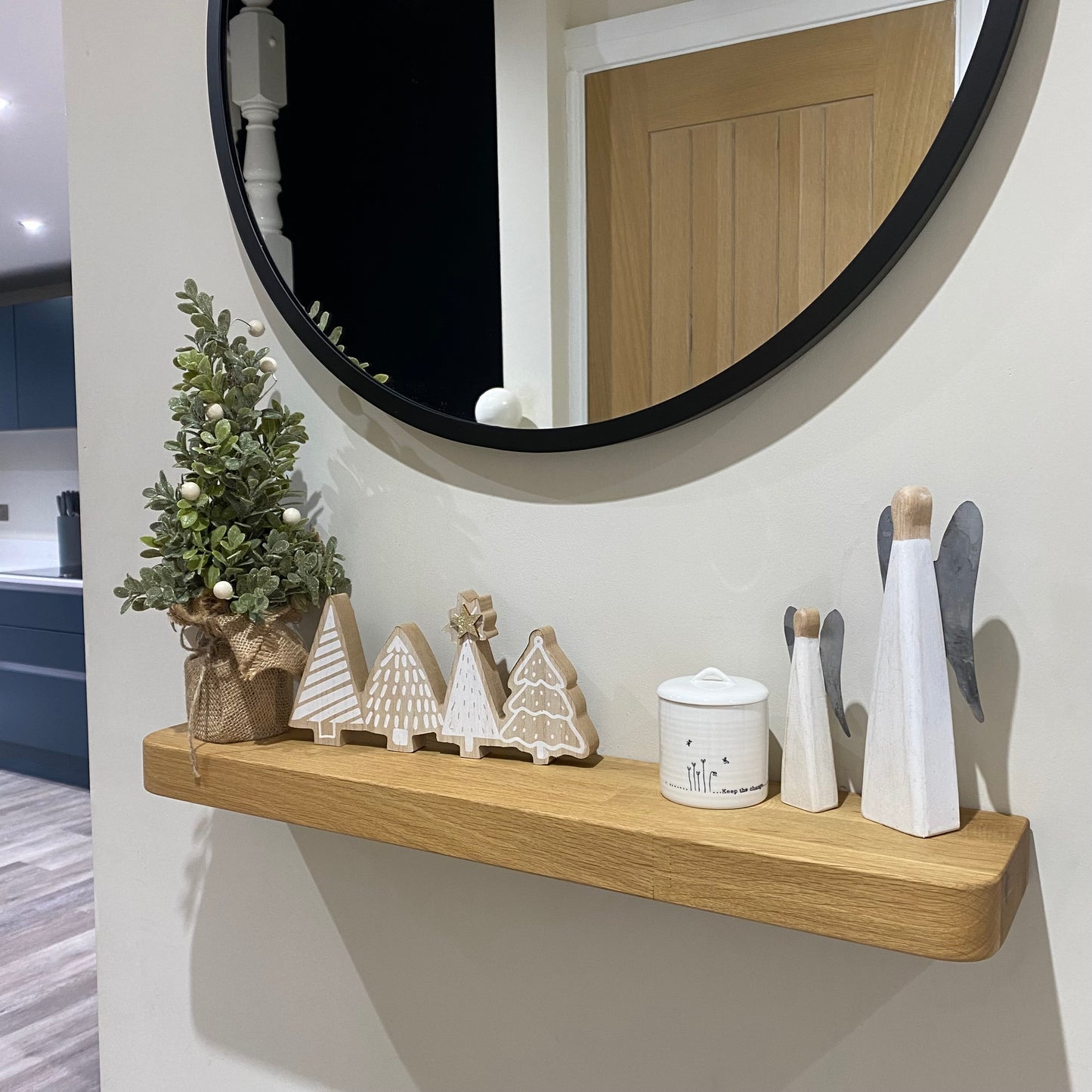 Wooden Festive Trees - imperfect