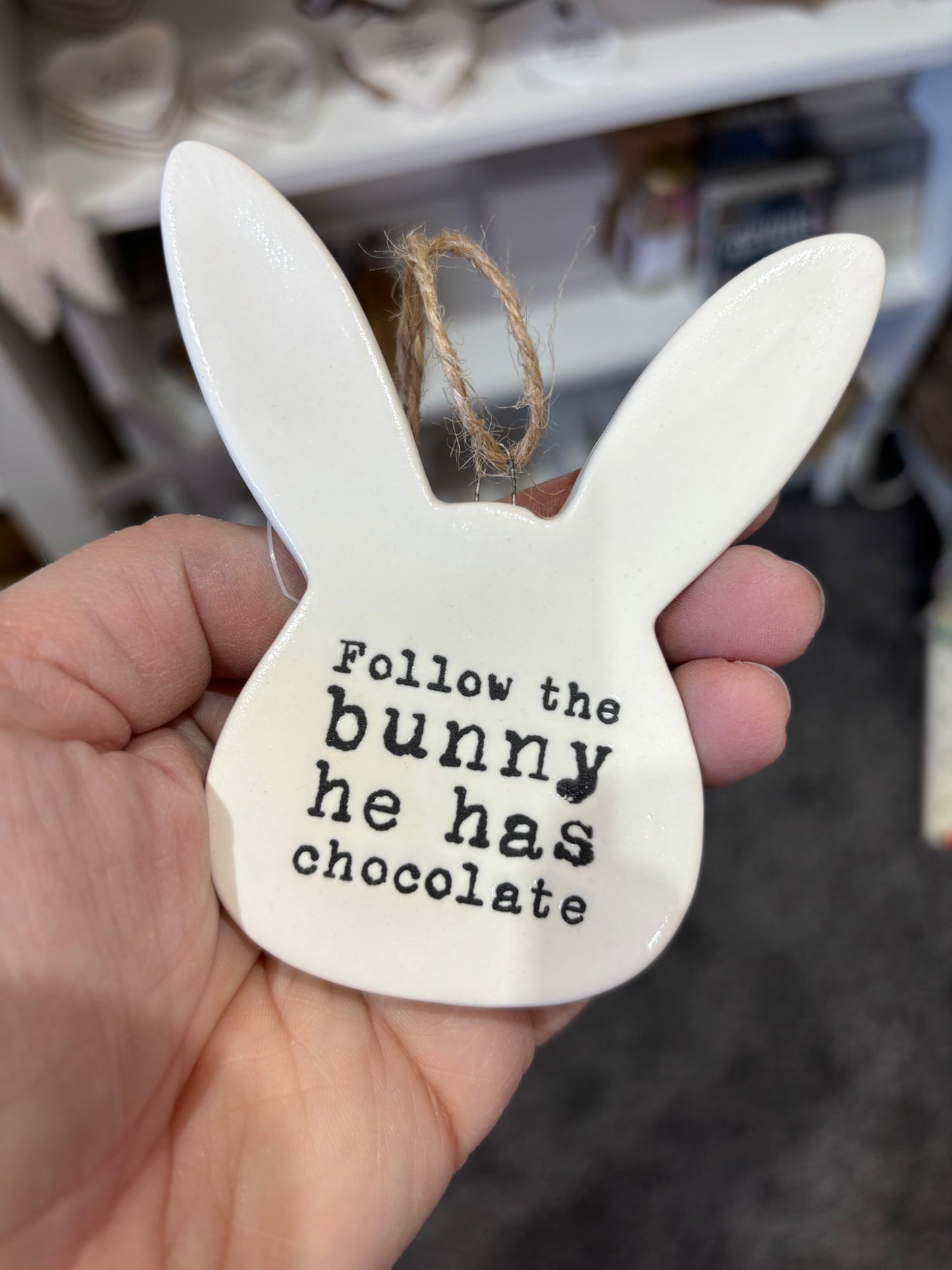 Follow the Bunny Hanger - imperfect