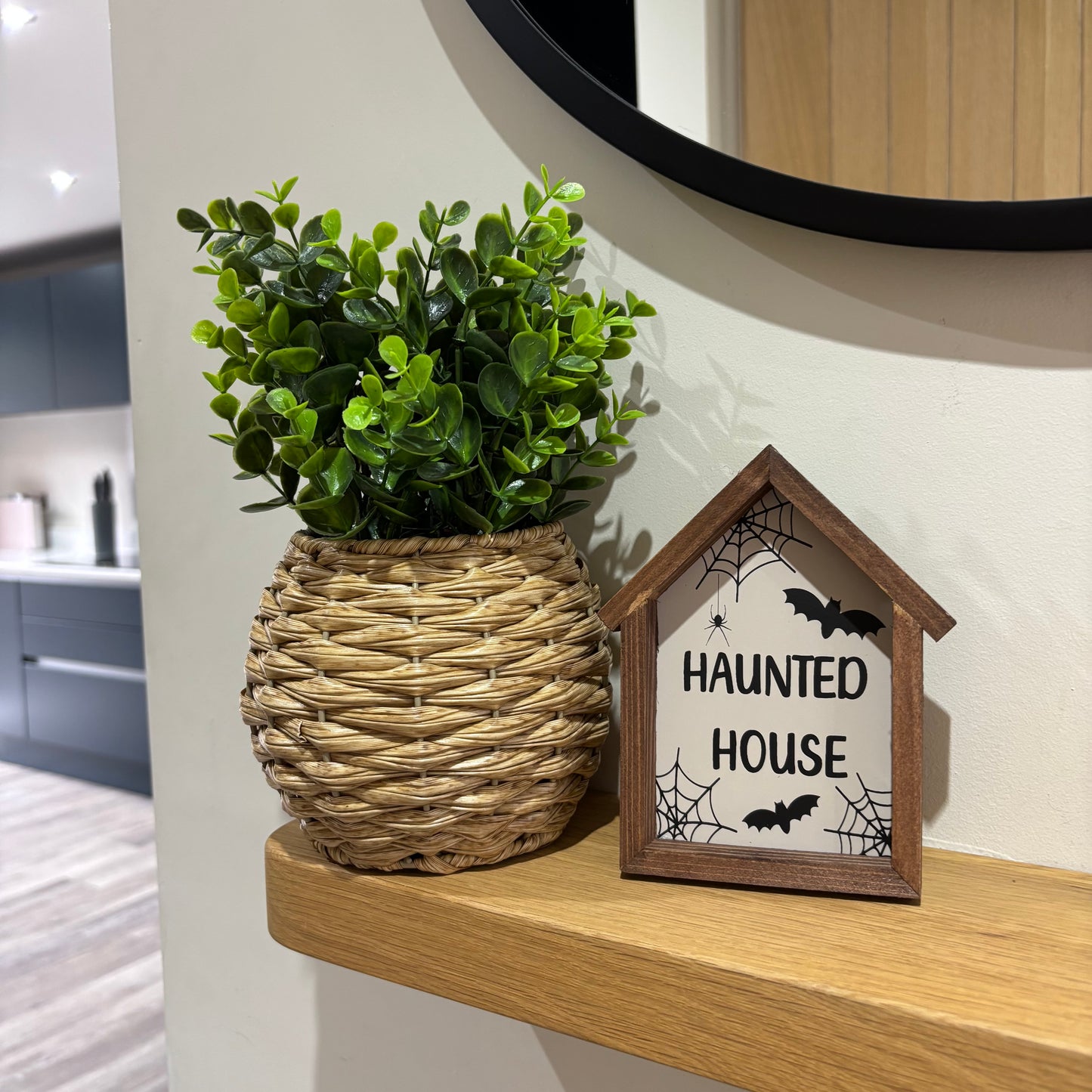 Spooktacular Halloween mini frames houses