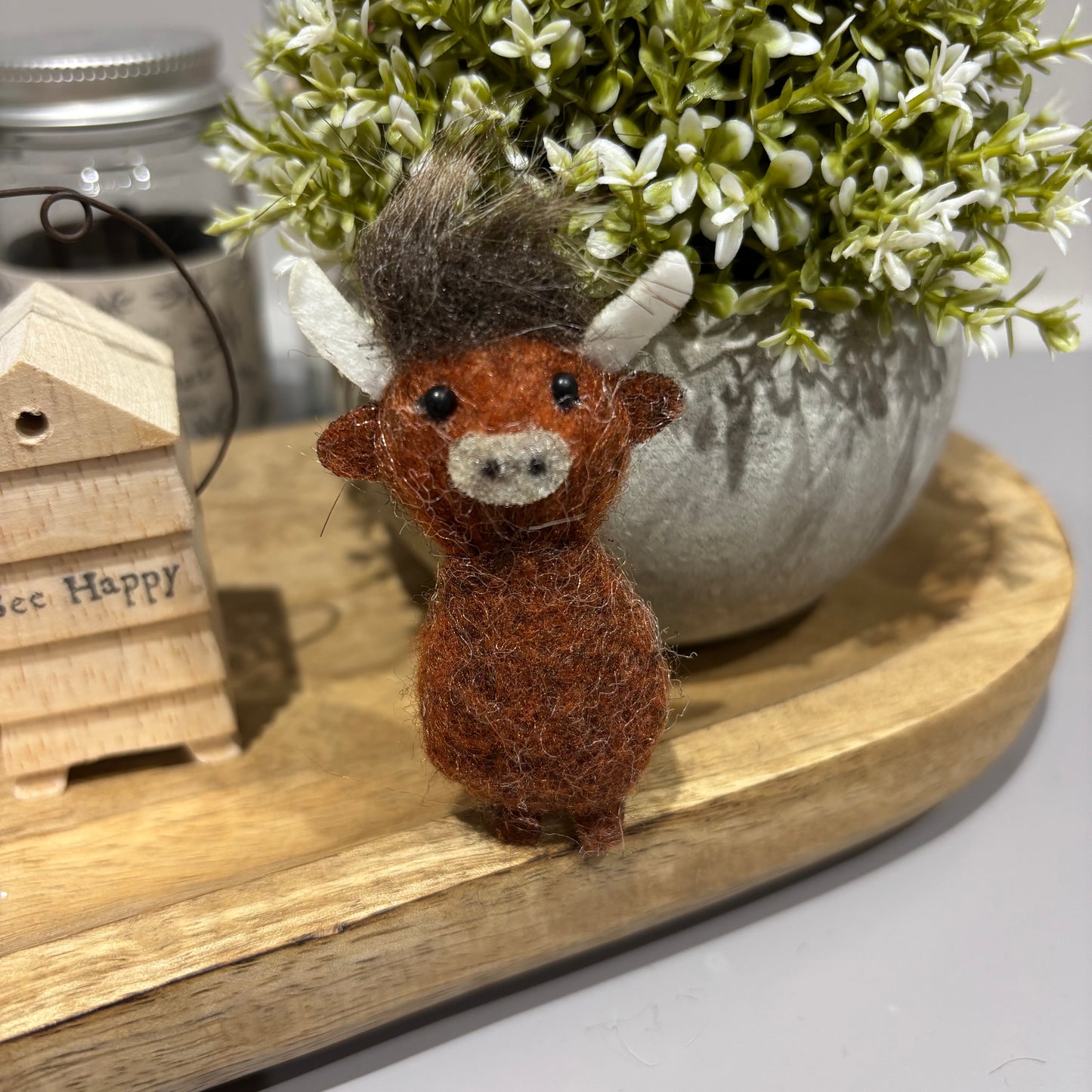 Love Moo till the cows come home, Highland Cow Keepsake