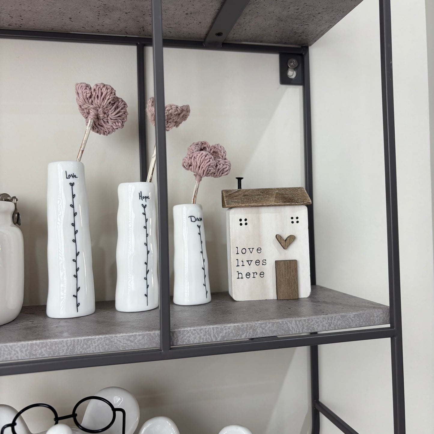 Trio of Bud Vases