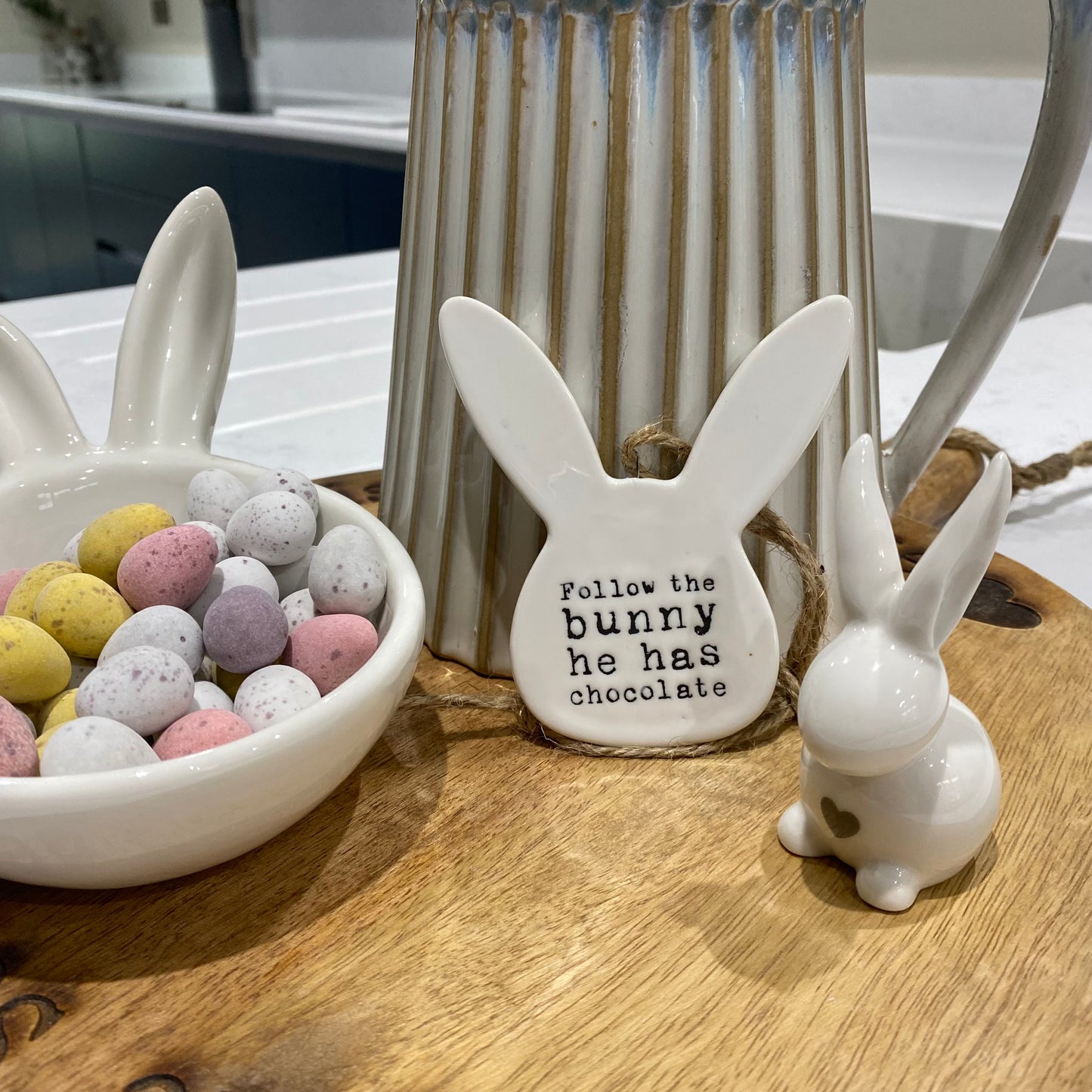 Follow the Bunny Hanger - imperfect