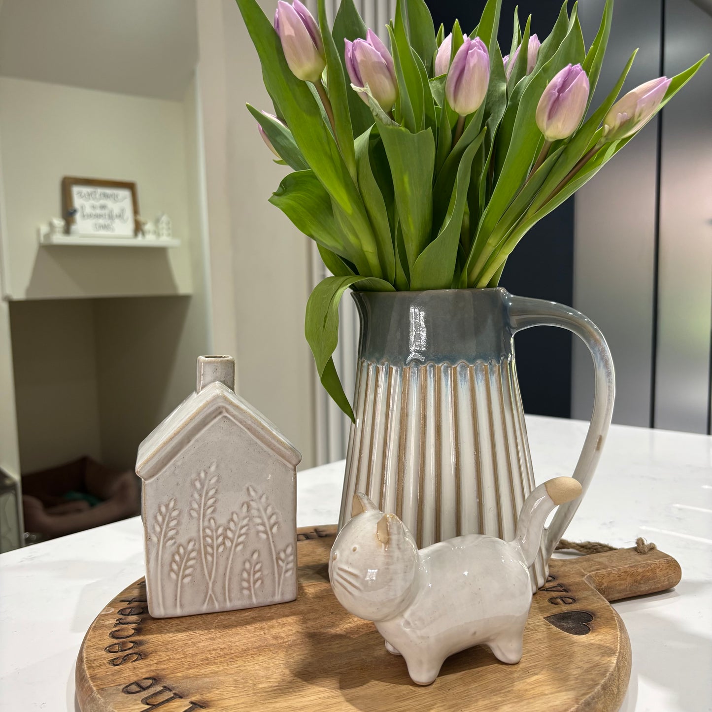 Standing House Ornament