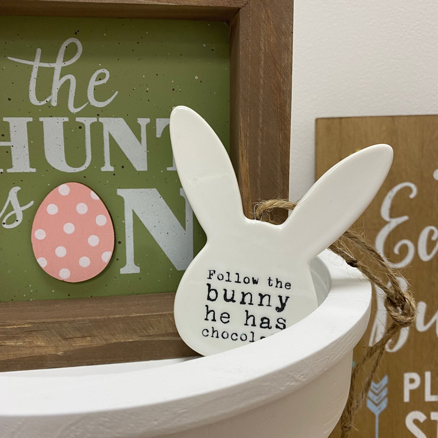 Follow the Bunny Hanger - imperfect