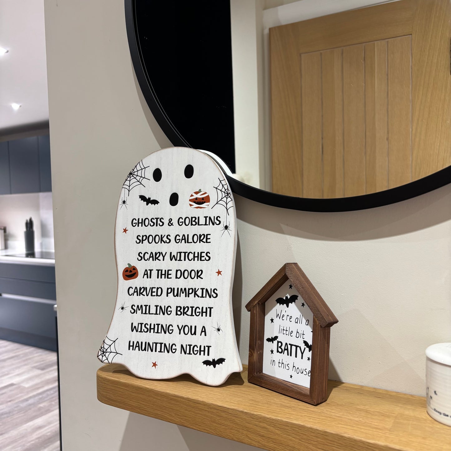 Spooktacular Halloween mini frames houses