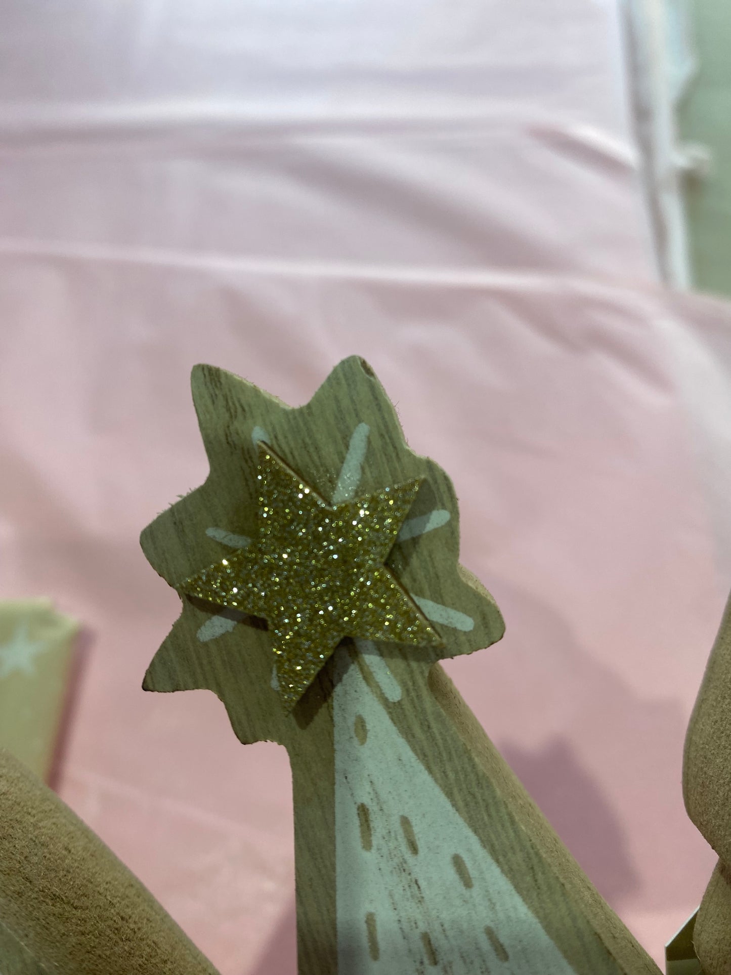 Wooden Festive Trees - imperfect