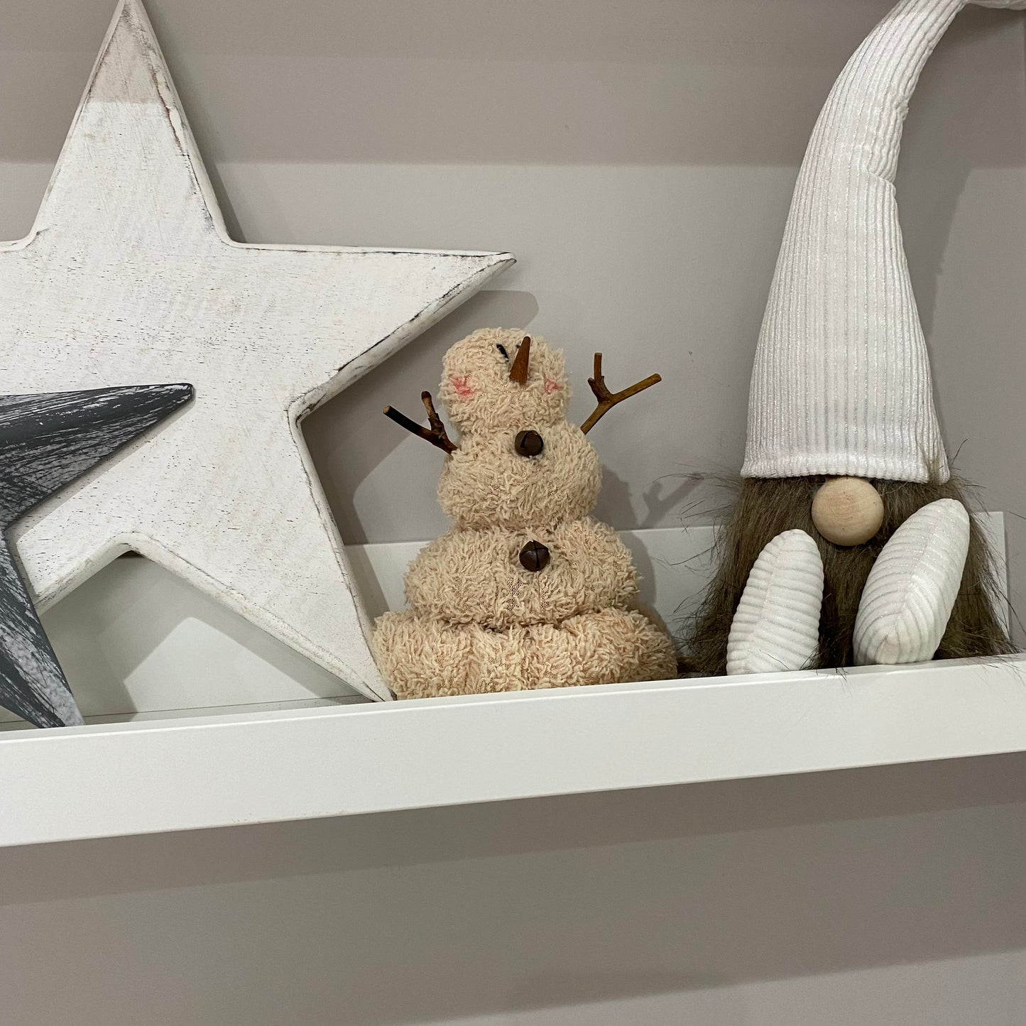 Small melting snowman