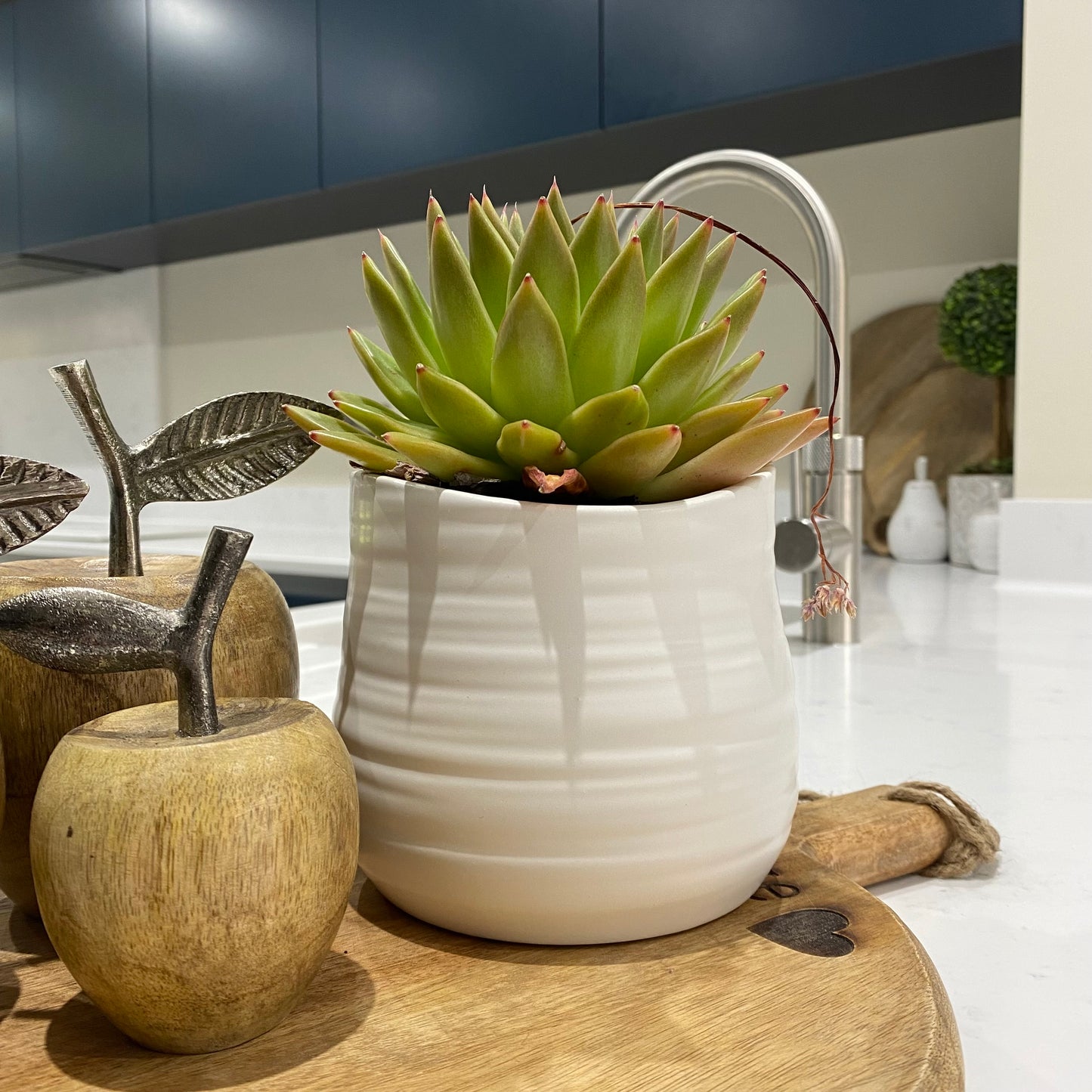 Torp White Plant Pot