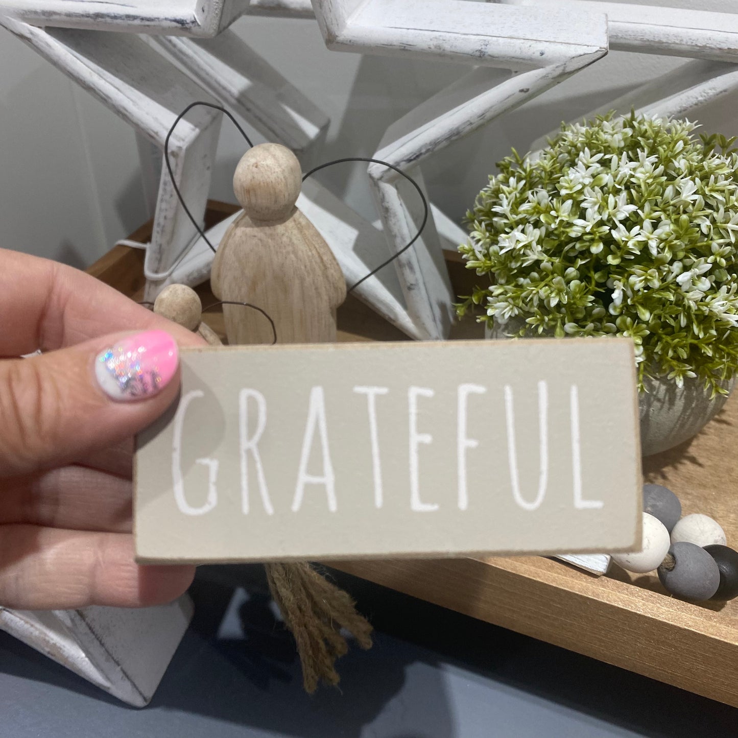 Thankful, Blessed, Grateful Block - 3 Styles