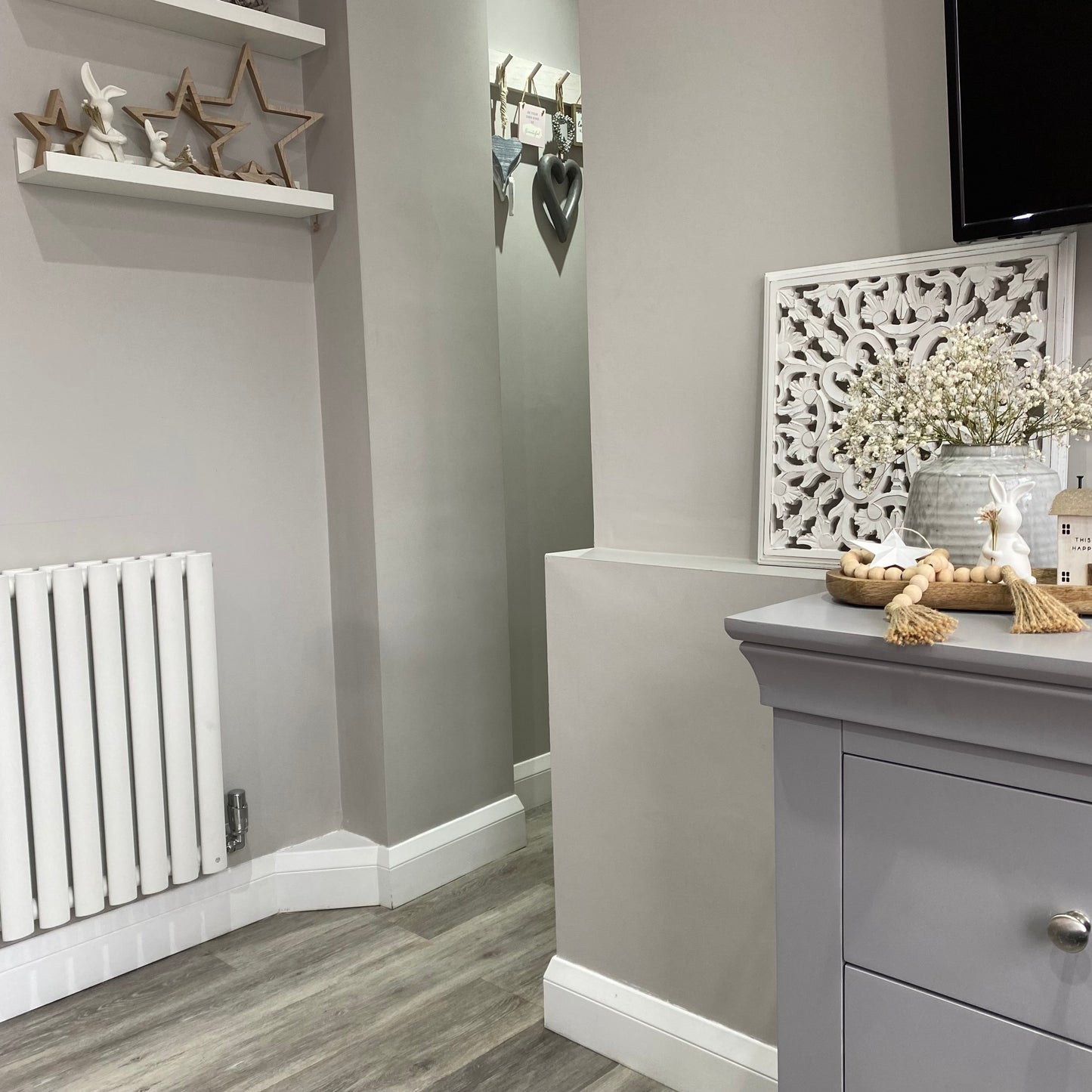 Natural Wood Stars - Set of 4