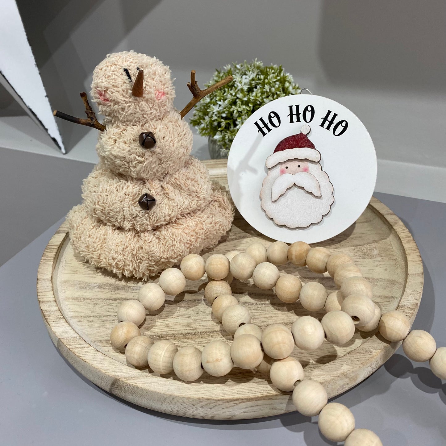 Small melting snowman