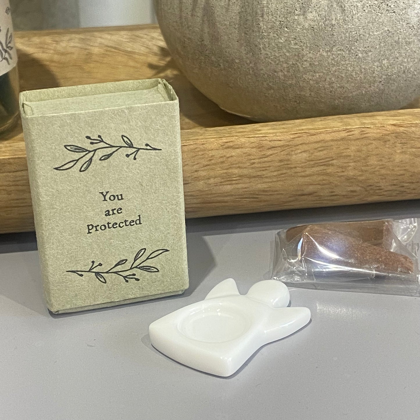 Matchbox incense cone - different styles