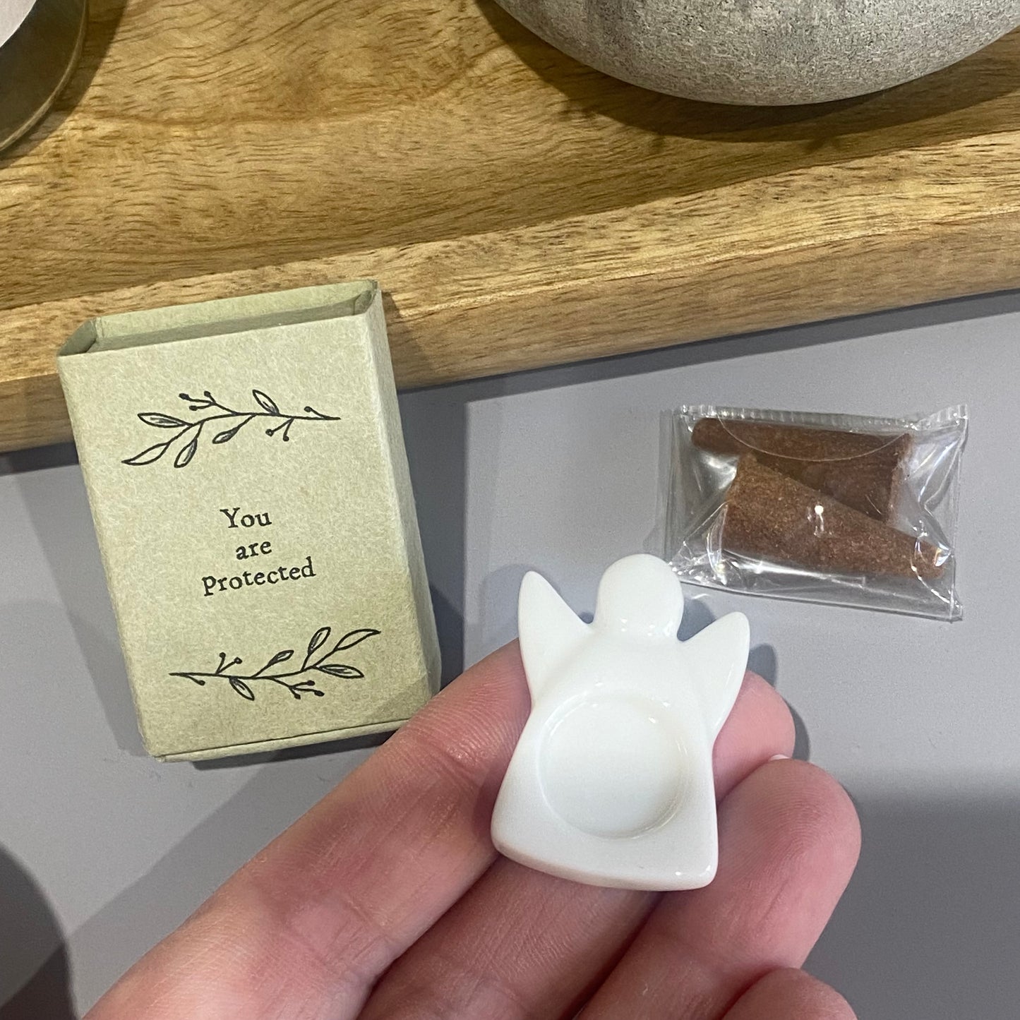 Matchbox incense cone - different styles
