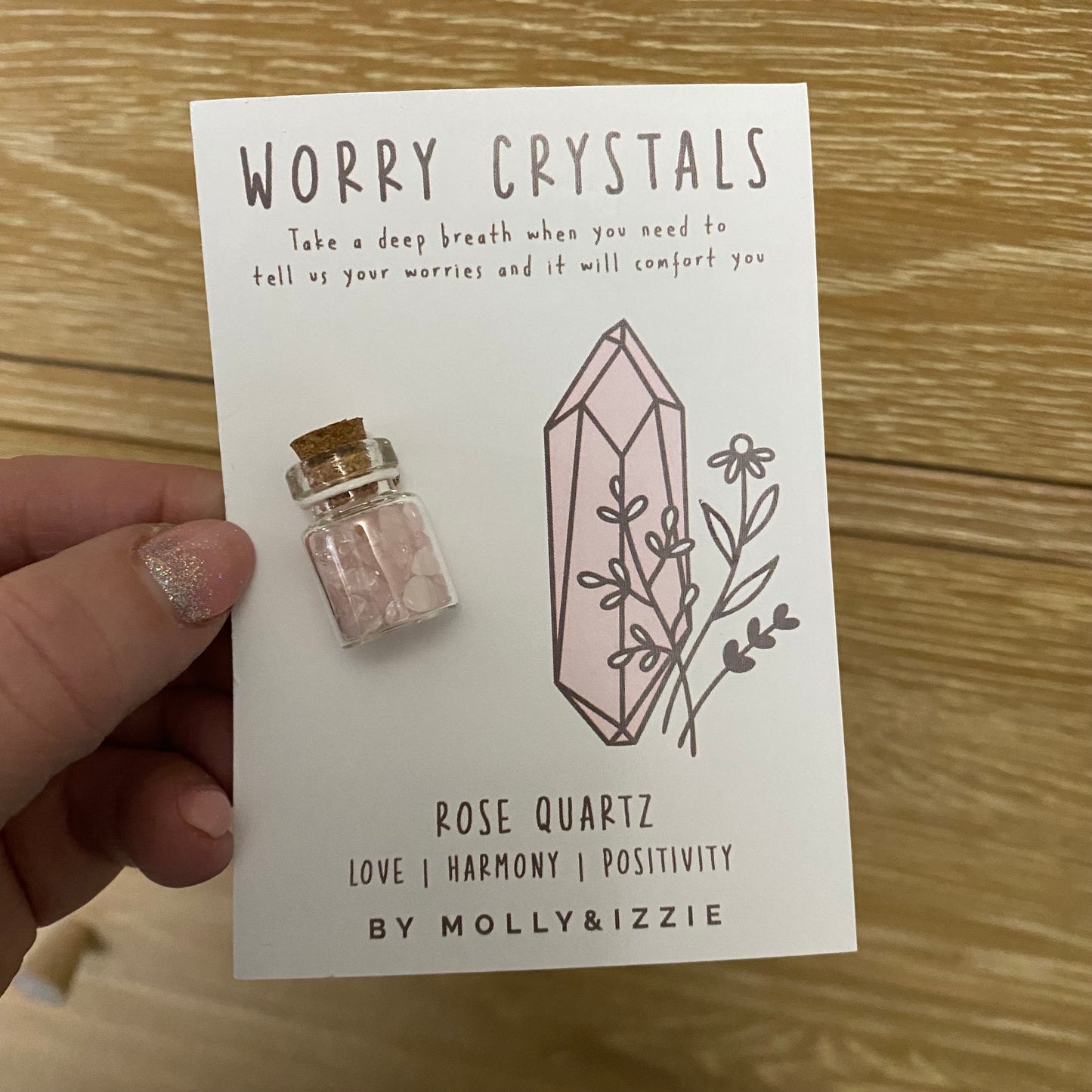 Worry Crystals, Rose Quartz