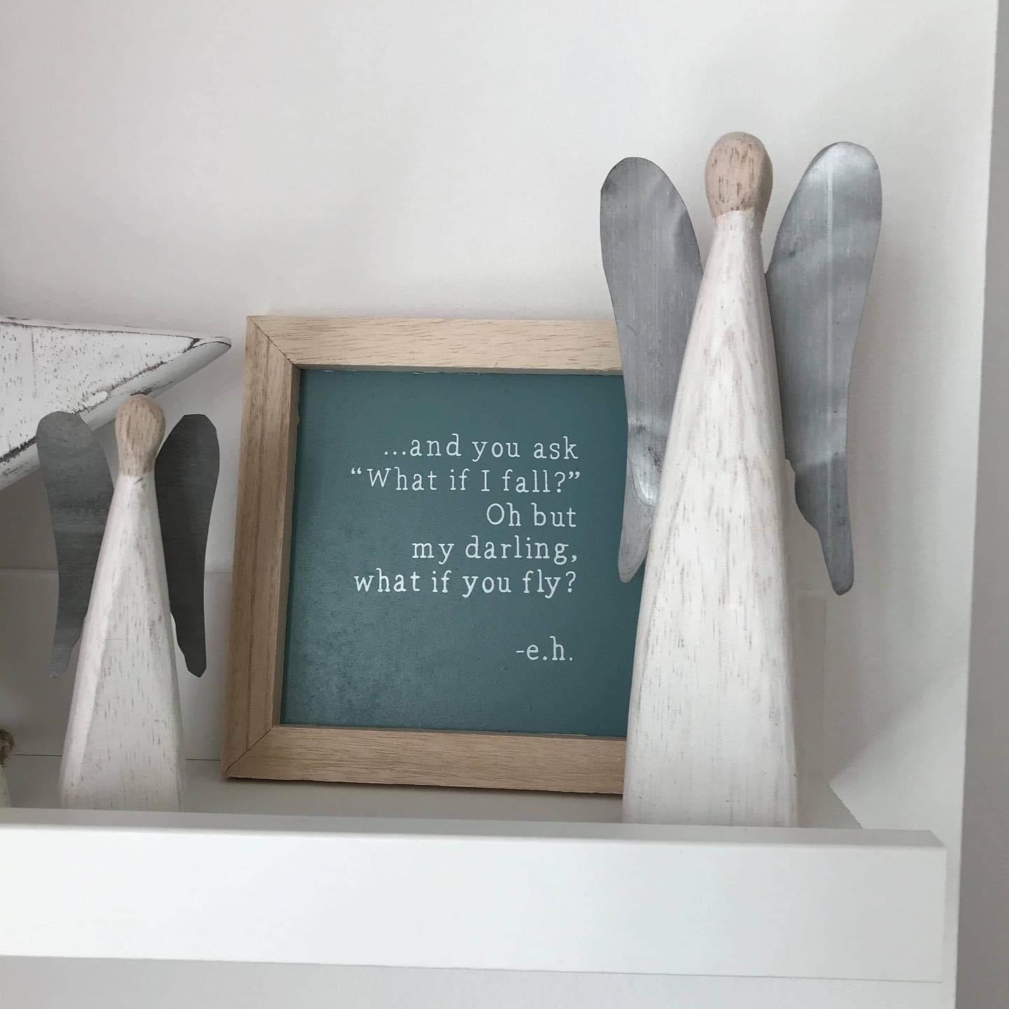 My Darling What If You Fly Frame - imperfect