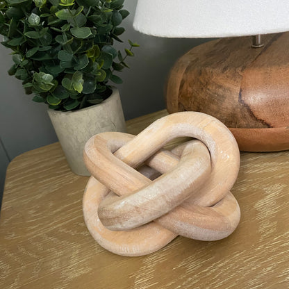 Wooden Knott Decoration