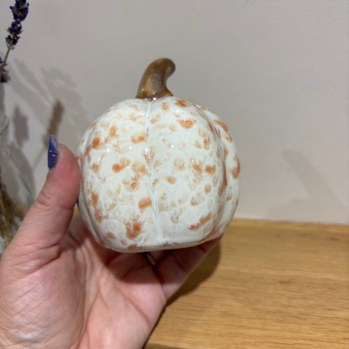 Porcelain Orange pumpkin