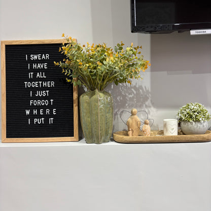 Green Seeded Pod Vases - 2 sizes