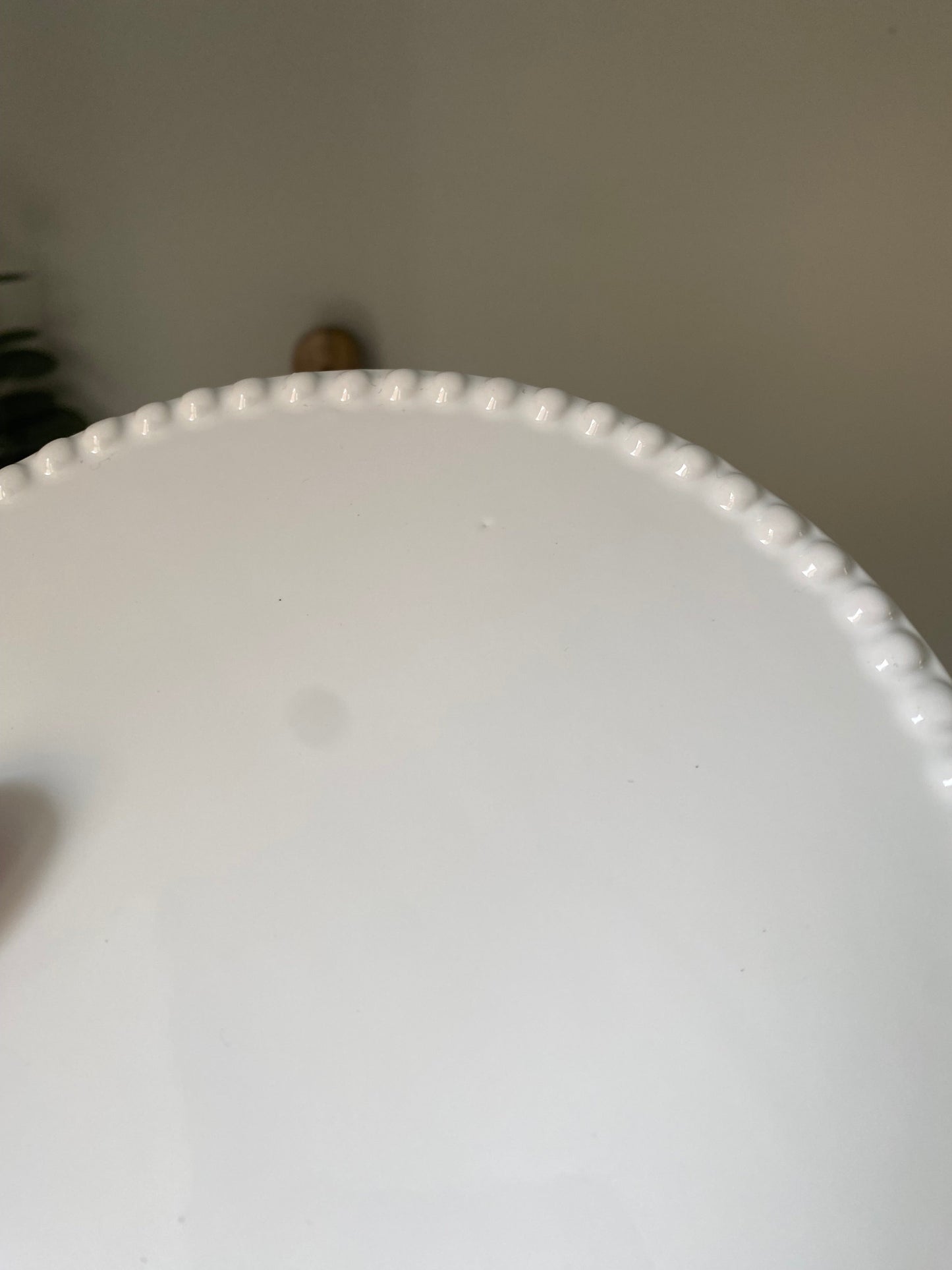 Elegant 6 Inch Cakestand / Display Plate - imperfect