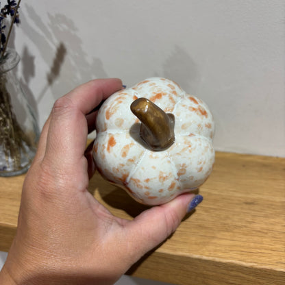 Porcelain Orange pumpkin