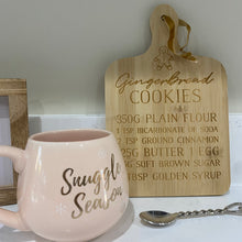 Load image into Gallery viewer, Gingerbread Cookies Bamboo Serving Board