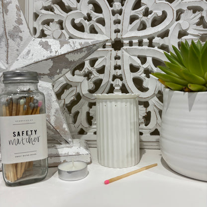 Scallop Wax Melt Burner – “May Your Troubles Melt Away”