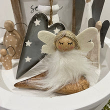 Load image into Gallery viewer, Belle our little Fluffy Fabric Angel