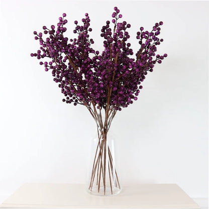 Aubergine Ball Berry Pick – 70cm