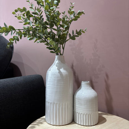 Soma white bud vase - 2 sizes