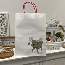 Load image into Gallery viewer, Reindeer Paper Gift Bag
