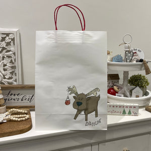 Reindeer Paper Gift Bag
