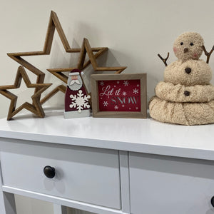 Large Melting Snowman