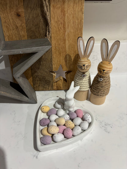 Wooden Rope Bunny Rabbit