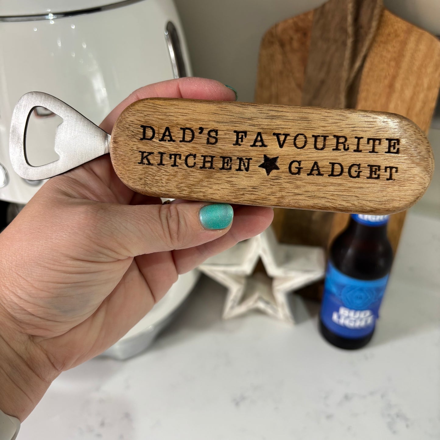 Dads favourite kitchen gadget bottle opener