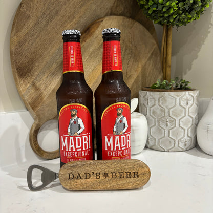 Dads Beer Bottle Opener