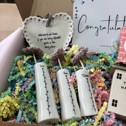 New Home Gift Box welcome to our home