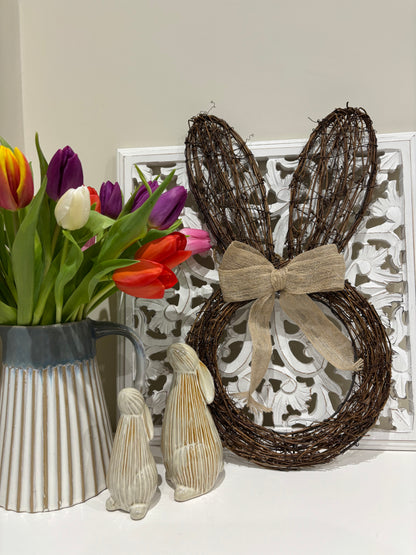 Rattan hanging Rabbit