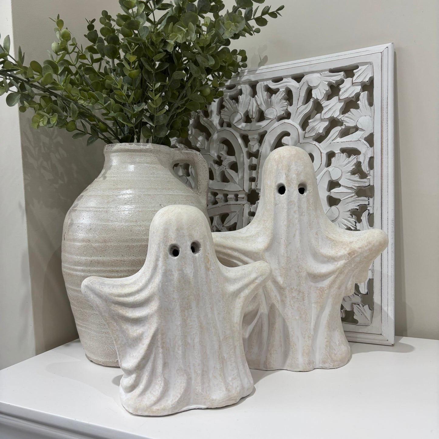 Ghost ornament- 2 sizes